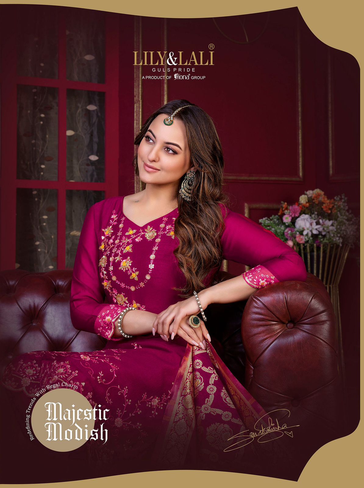 Majestic Modish By Lily Lali Readymade Suits Catalog